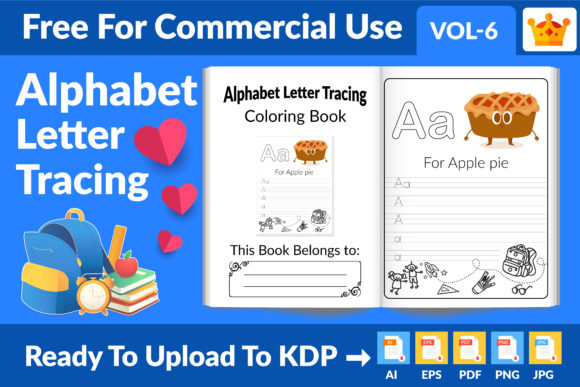 Alphabet Letter Tracing for Kids and KDP