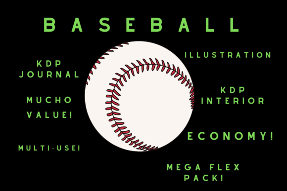 Baseball Softball KDP Journal Pack: A Home Run for Your Publishing Needs