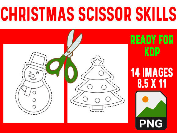 Christmas Scissor Skills for KDP: A Comprehensive Guide to Enhancing Fine Motor Abilities
