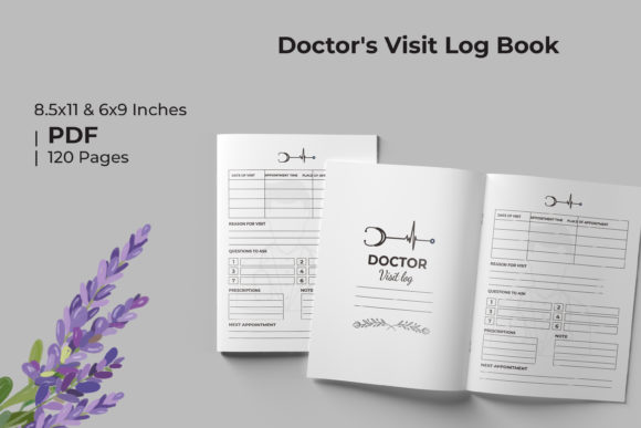 Doctor's Visit Log Book KDP Interior: A Comprehensive Guide