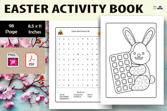Easter Activity Book -3: A Strategic Tool for Your KDP Business