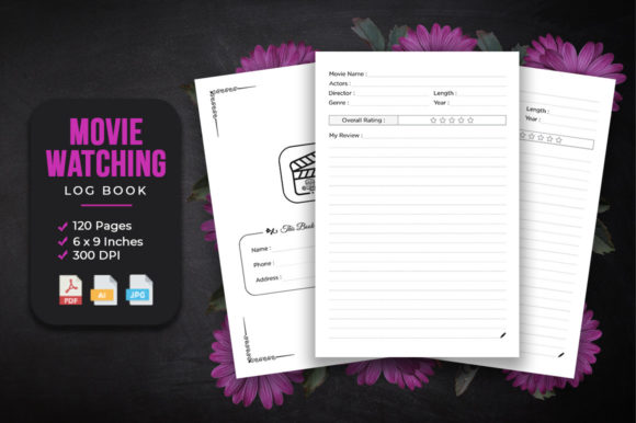 Enhance Your Movie Watching Experience with a Customizable Log Book
