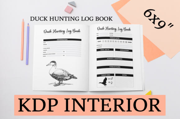 Explore Duck Hunting Log Book KDP Interior