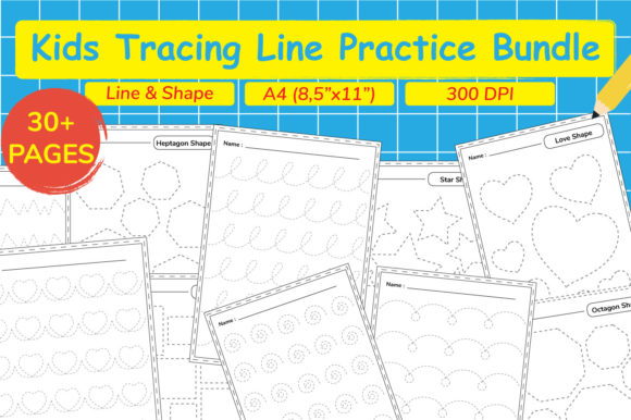 Exploring the Kids Tracing Line Practice Bundle: A Comprehensive Resource for Early Learners