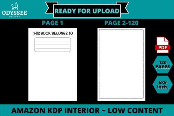 Exploring the Versatility of KDP Interior Blank 120 Pages