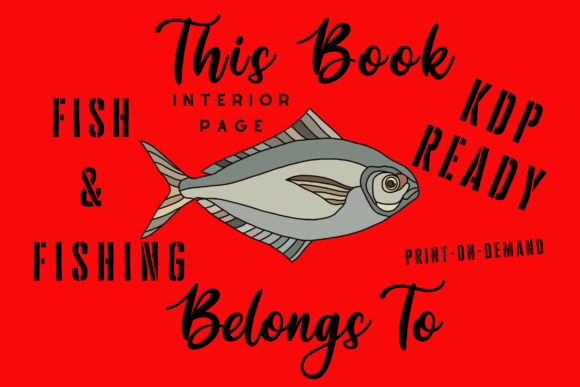Fish-Themed Book Ownership Page