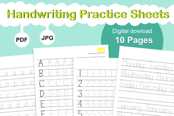 Improve Your Handwriting with Practice Sheets