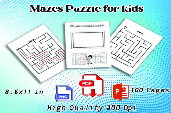 Unlocking Creativity and Fun with Mazes Puzzle Book for Kids - KDP Interior